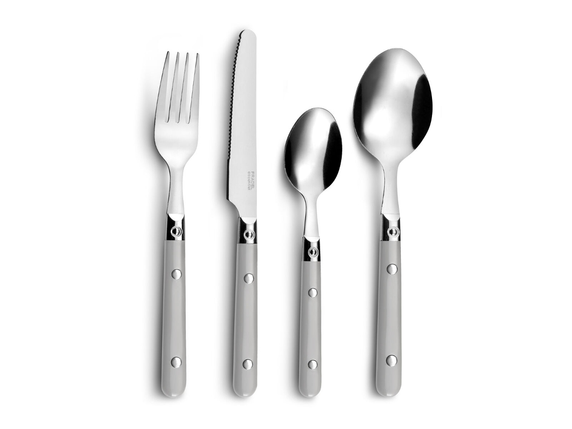 Conjunto de Cubertería AMEFA Saxo Metal (16 Piezas - 6 Unidades - 25 Cm)