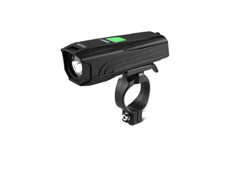 Juego de luces para bicicleta Super brillante Juego de luces para bicicleta Faro para bicicleta Luz para bicicleta recargable por USB,-Negro ENZONS