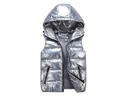 2026-chaleco Sin Mangas Impermeable Brillo Ligero Unisex Sliktaa Para Temporadas Varias