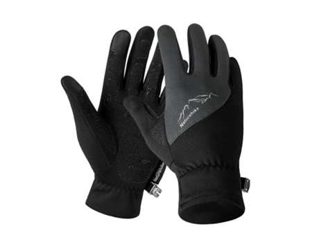 Guantes Unisex SLOWMOOSE para Escalada a Prueba de Água Negro (Xl)