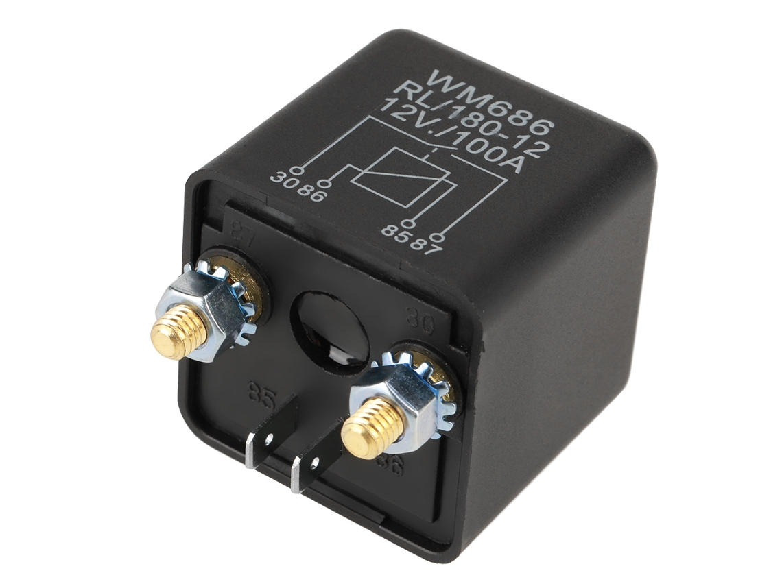 Yncm2026-relé De Arranque Para Coche De 12v 100a De Apertura Normal Para Controlar La Batería On/off