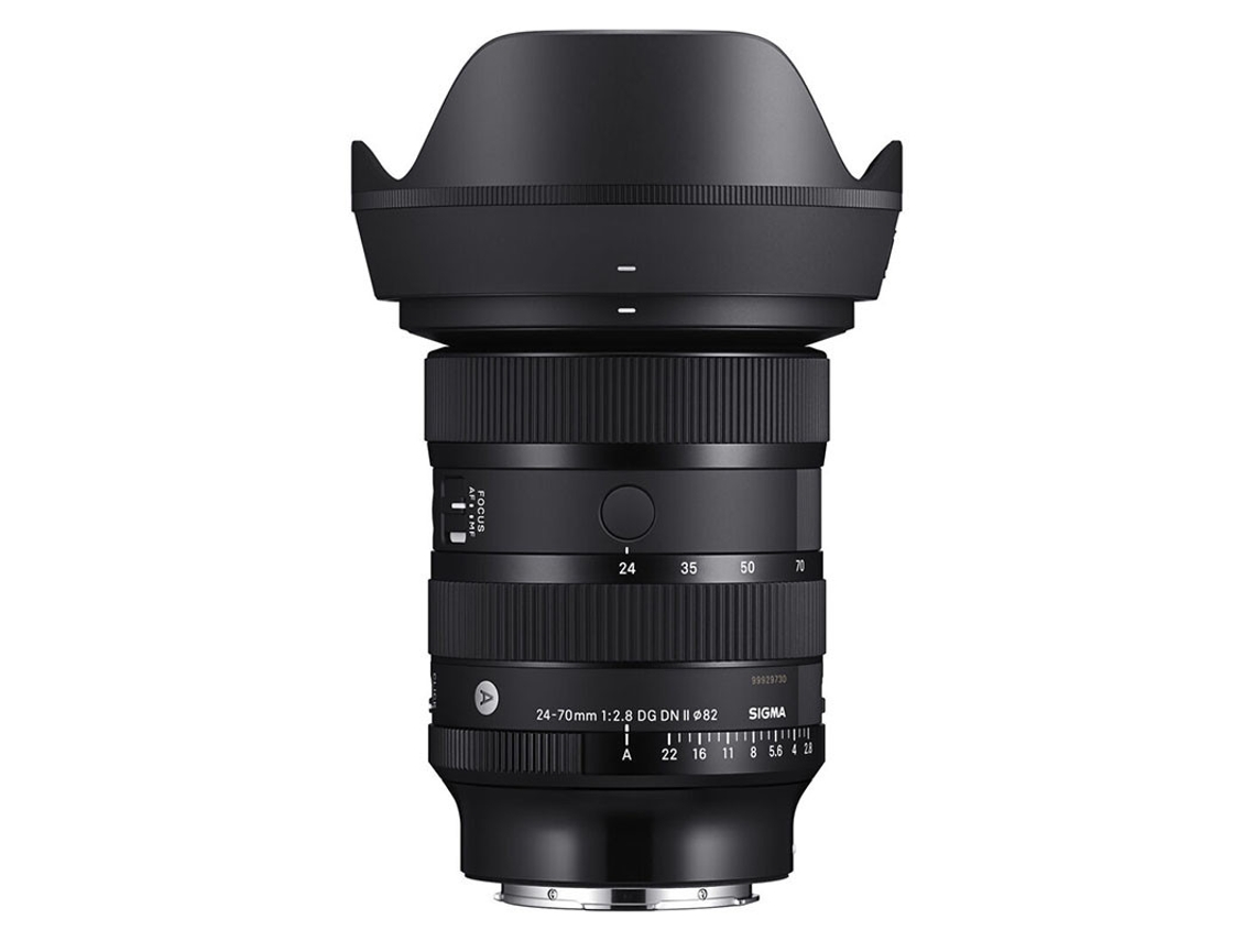 Objetivo artístico SIGMA 24 70 mm f/2,8 Dg Dn II compatible con montura L
