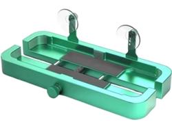 Soporte metálico para teléfono móvil con base antideslizante, desmontable y clip para reparación de pantalla. SFUSHOS