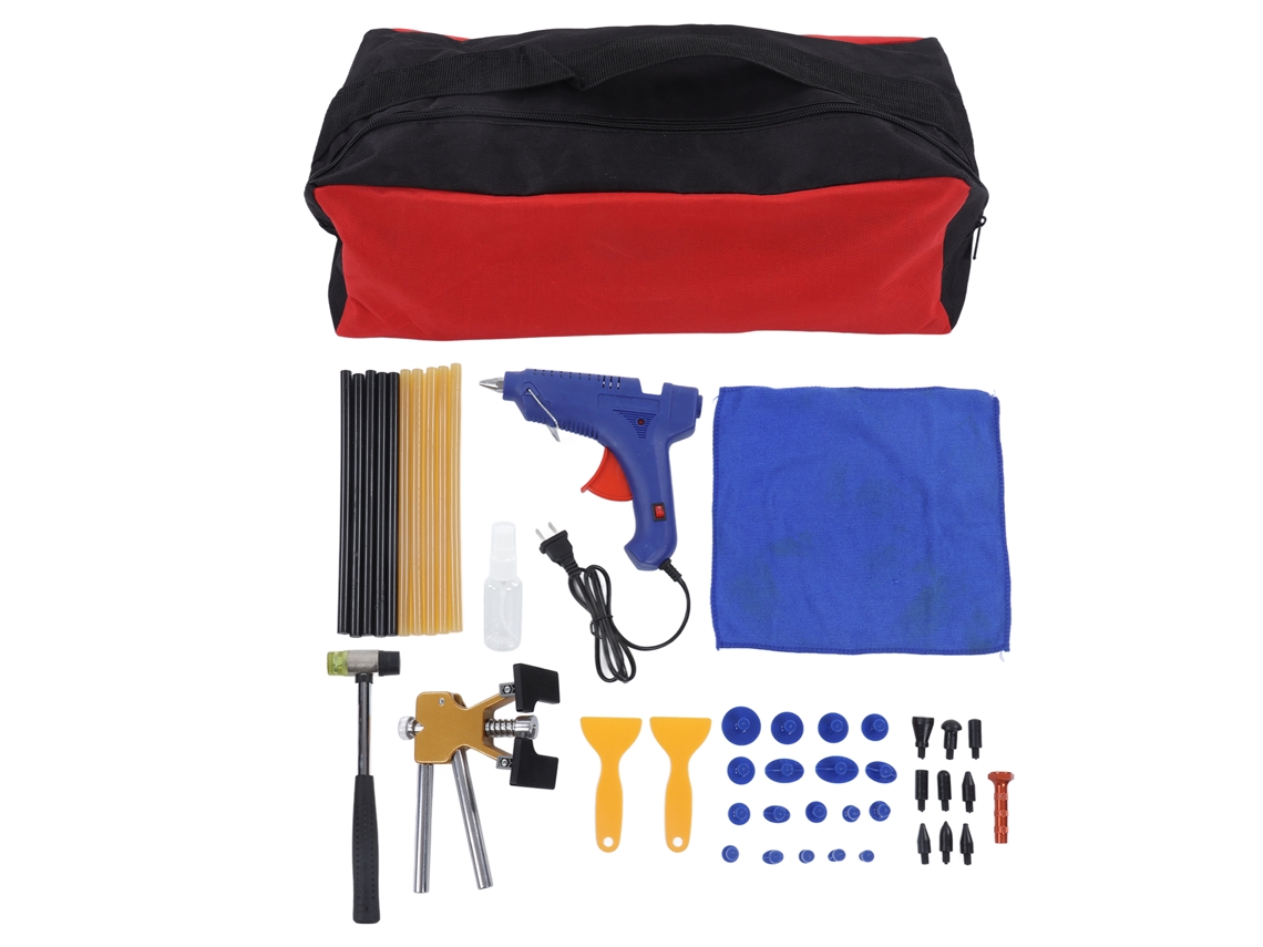 Kit De Herramientas De 45 Piezas Para Reparación De Abolladuras Sin Pintura Para Automóviles (ee. Uu., 100-240 V)