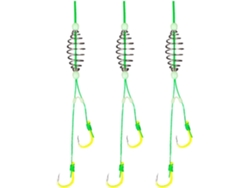 Juego De 5 Anzuelos Pesca Portátiles Moisture Circle Fish, Anzuelo Acero Doble Banda Con Accesorios Pe Para...