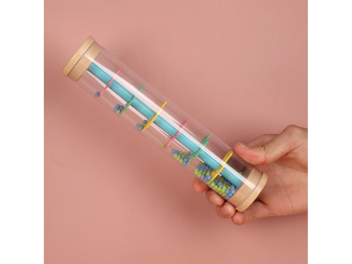 Juguete Musical Rainmaker Para Niños: Instrumento Educativo Con Sonidos De Lluvia, A Partir De 36 Meses.