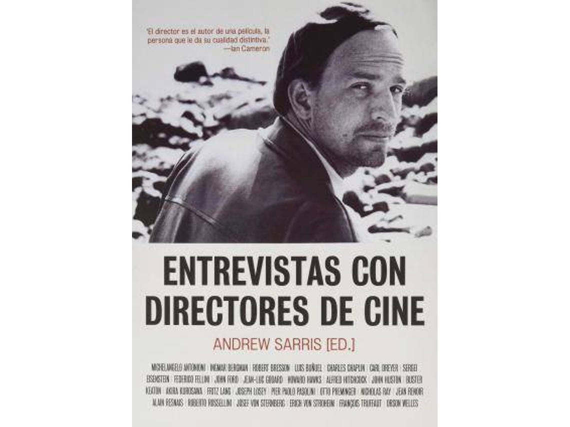 Libro Entrevistas con directores de cine de Literary Editor Andrew Sarris (Español)