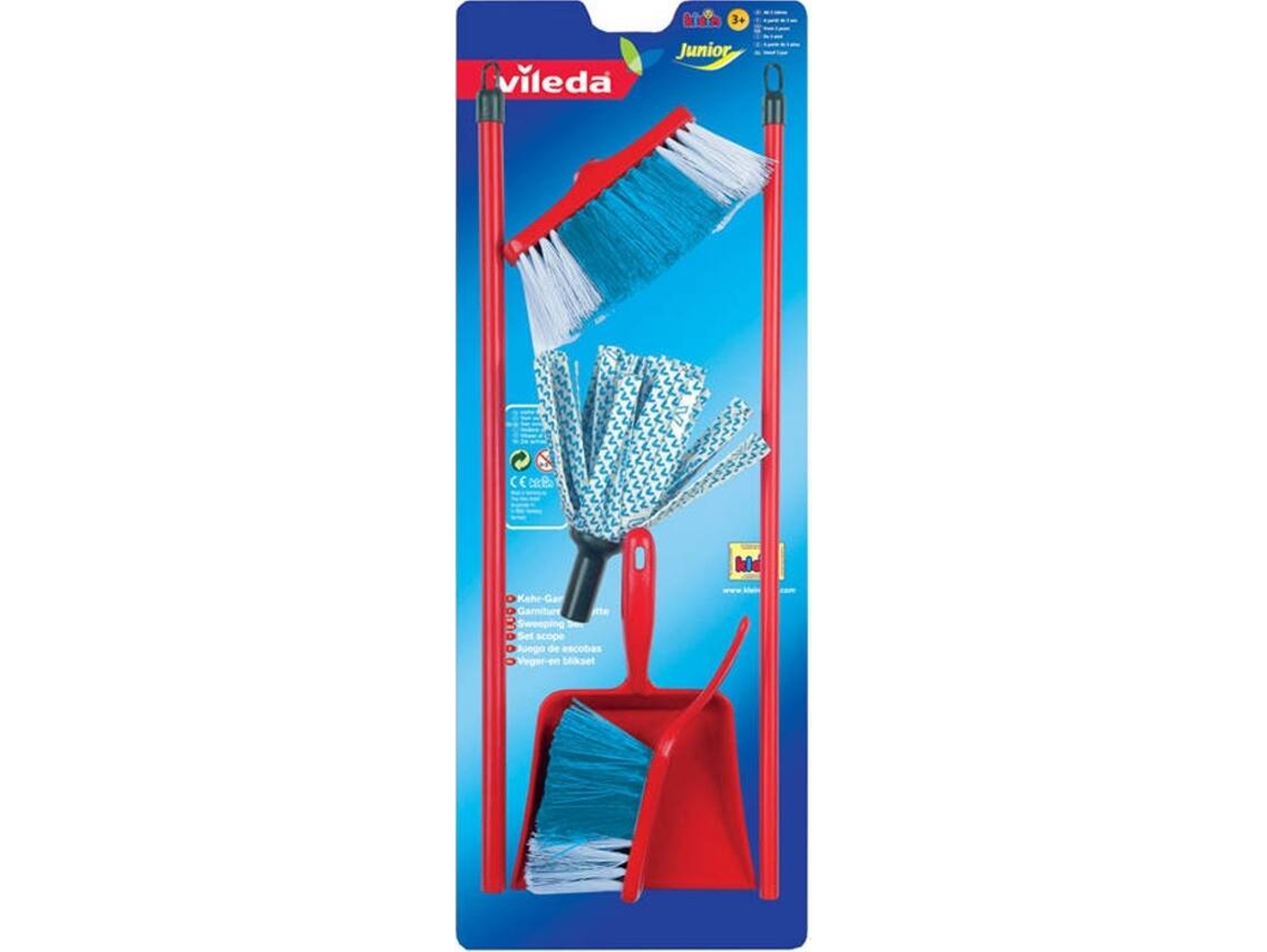 Kit Fregona de Jugar KLEIN Vileda (Edad Mínima: 3)