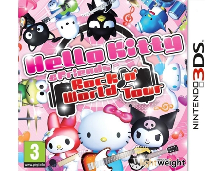 Hello Kitty y sus amigos: Rocking World Tour (Nintendo 3Ds) Videojuegos