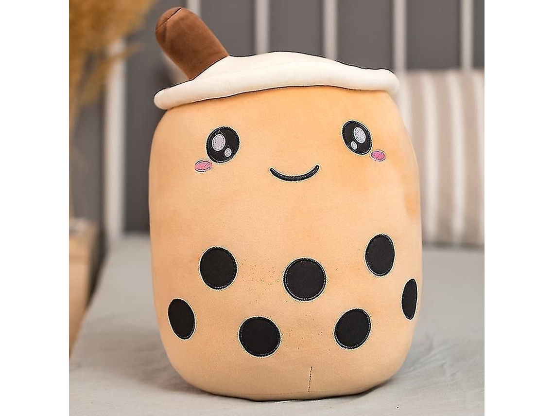 Peluche De Té De Burbujas Con Cara Sonriente De 24/35/50/70 Cm Para Decoración Y Regalo.