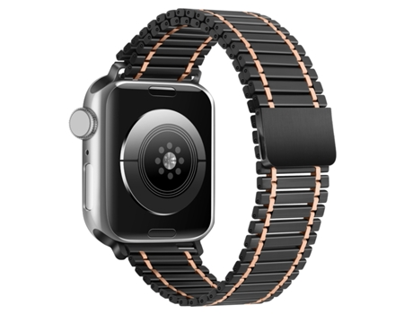 Correa para Smartwatch Imán de Acero Inoxidable con Cadena para Apple Watch Ultra 49mm / Series 8 y 7 45mm / SE 2 y 6 y SE y 5 y 4 44mm / 3 y 2