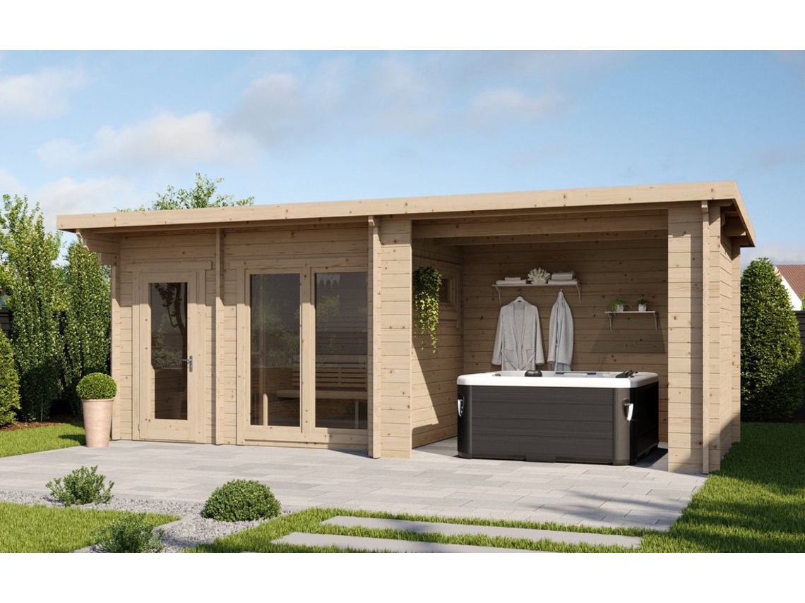 Sauna Spa de lujo al aire libre