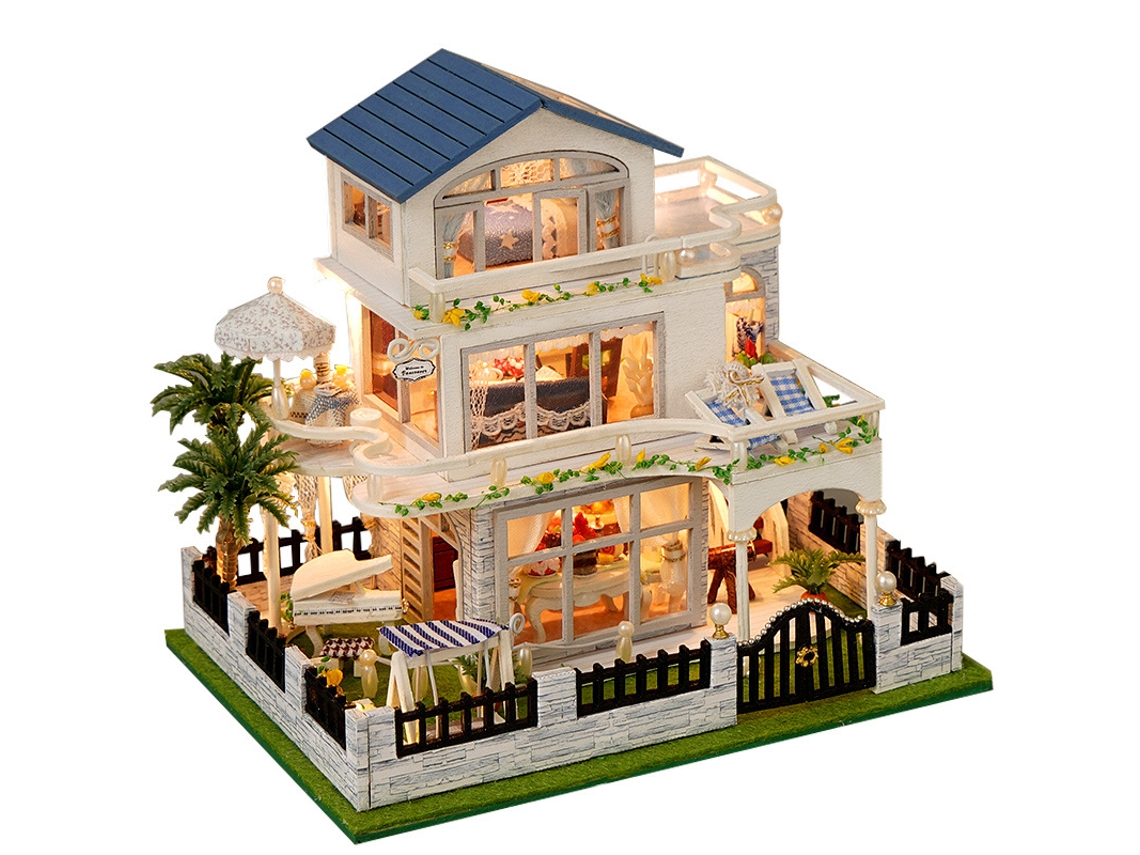 Modelo de casa DIY, modelo de casa europea