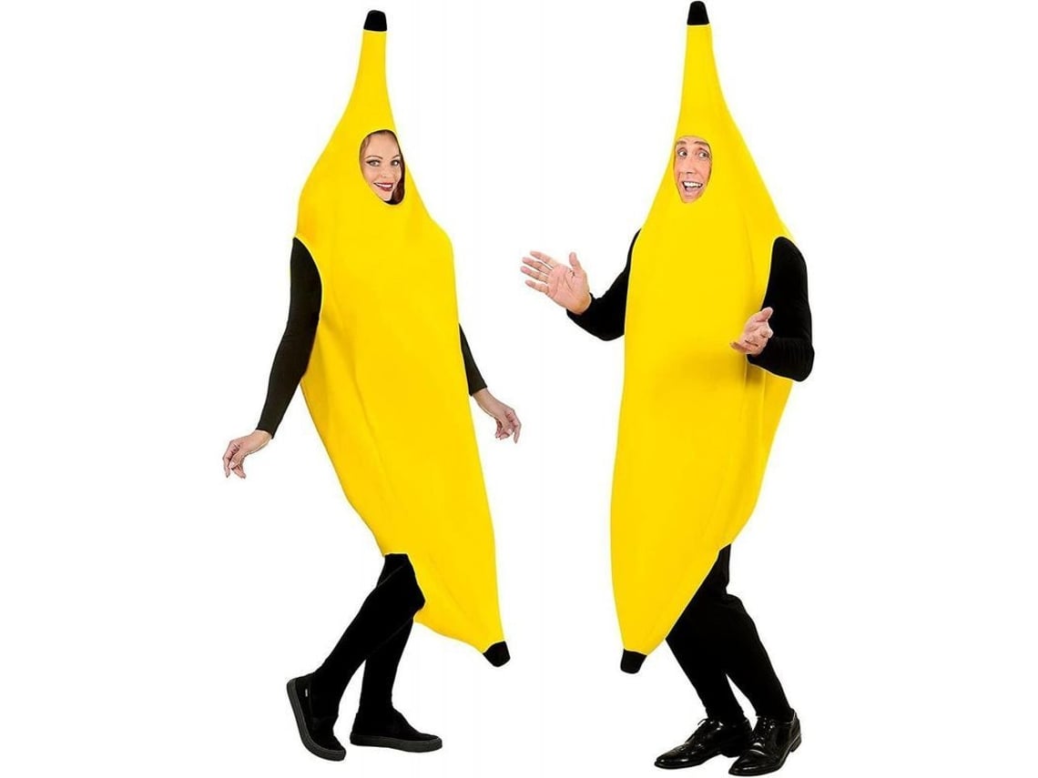 2026-5652-traje Completo De Banana Para Adultos Fiesta Carnaval Talla 165-185cm Calidad Superior