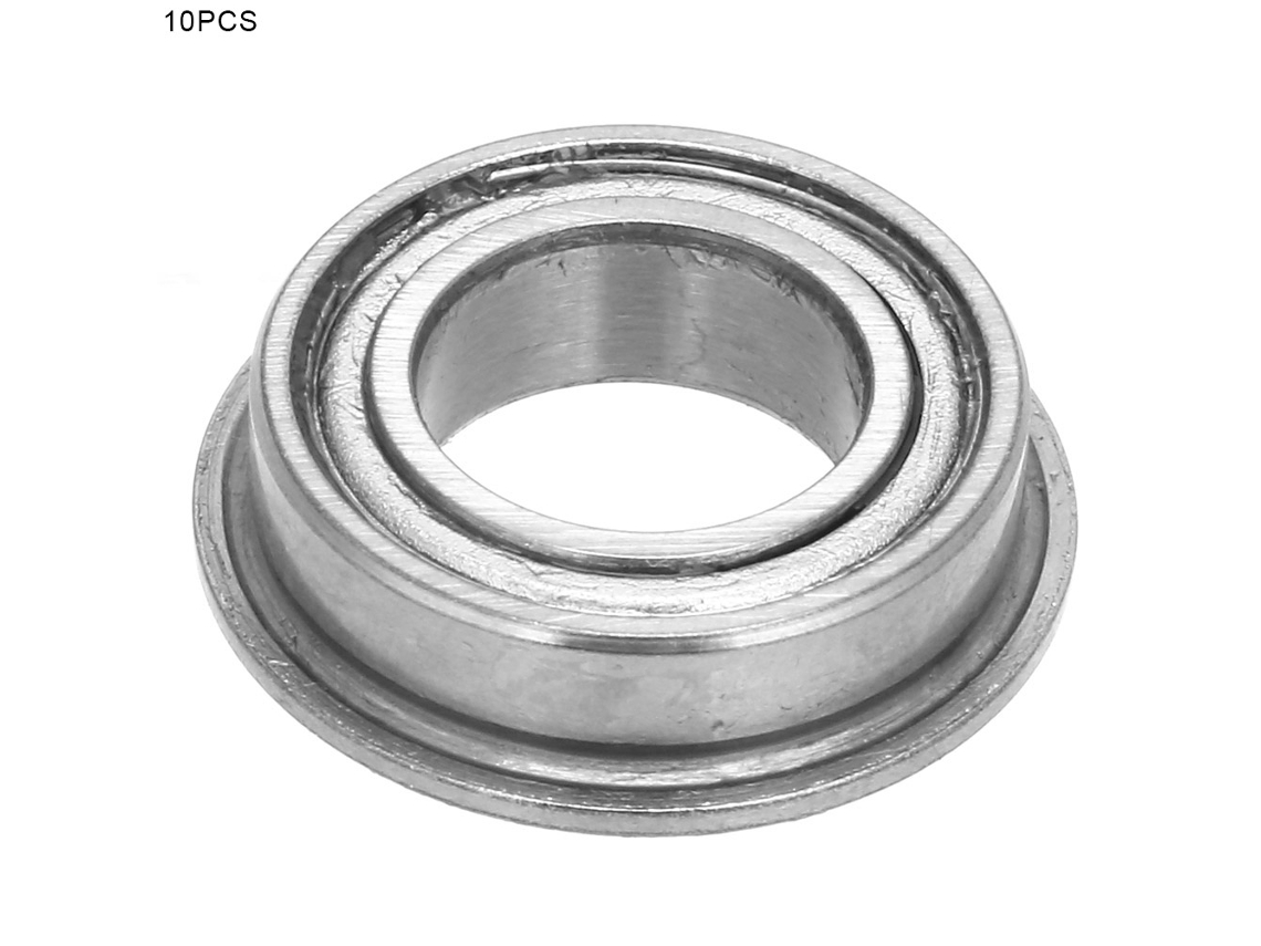10 Piezas Rodamientos De Bola De Ranura Profunda Doble Sellado Tipo Mf (mf148zz 8x14x4mm)