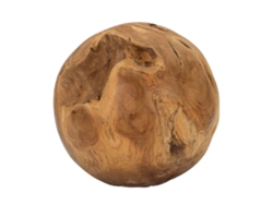 Bola De Teca Cm Ø 30 Unico / Marrón