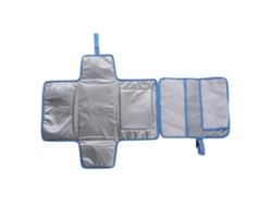 Colchón cambiador portátil, plegable e impermeable Pañales para viajes con bebé.