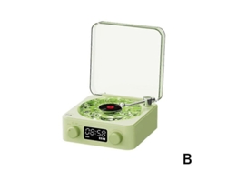 Tocadiscos Waves 2024, Nuevo Con Bluetooth, Cuatro Modos - Verde