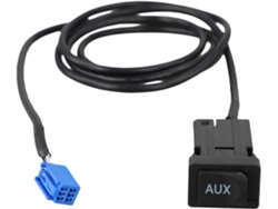 Adaptador Auxiliar Estéreo + Instalación De 6 Pines Para Toyota