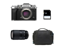 Fujifilm X-t5 Plata + Tamron 18-300mm + Bolsa + Tarjeta Sd De 8 Gb