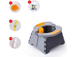 Inodoro Plegable Portátil Para Niños Hb5409 Gris Szsmart