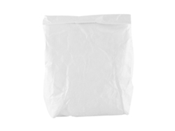 Bolsa Isotérmica Impermeable Para El Almuerzo, Fabricada Con Papel Dupont, Ideal Para Picnics, Niños, Mujeres Y Hombres. Color Blanco.