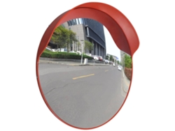 Espejo Transito Convexo para Exterior 60 cm Policarbonato Naranja