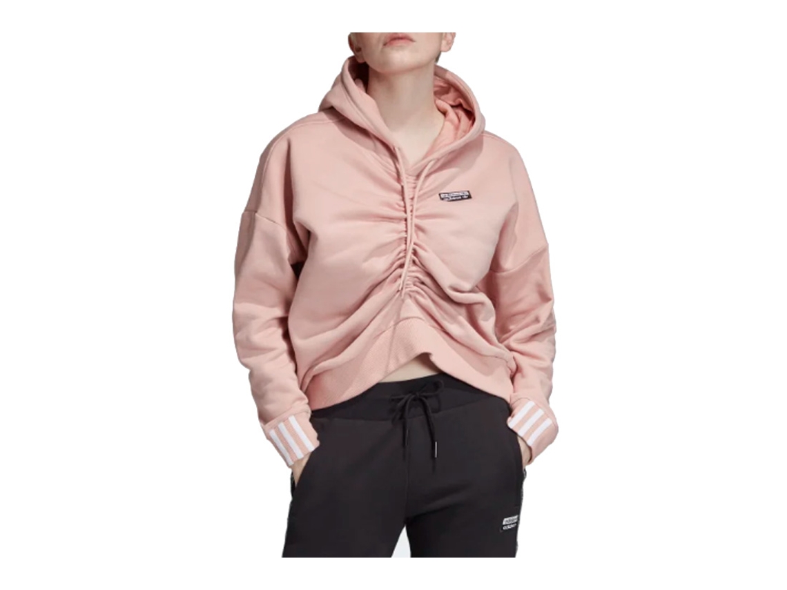 sudadera adidas original mujer rosa