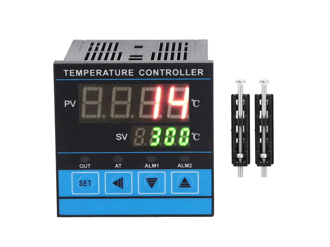Controlador De Temperatura Inteligente Con Relé Pid Digital Ssr, 0-400℃, Ac220v