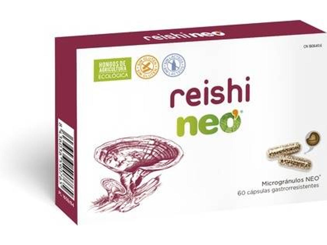 Complemento Alimentar NEO Reishi Bio (60 cápsulas)