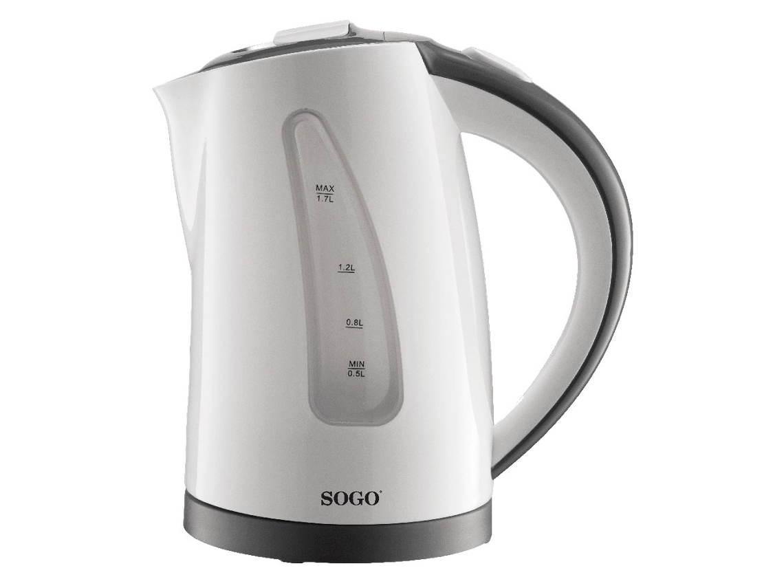 Hervidor SOGO Ss7710 1,7L 2200W Blanco Res. Oculta