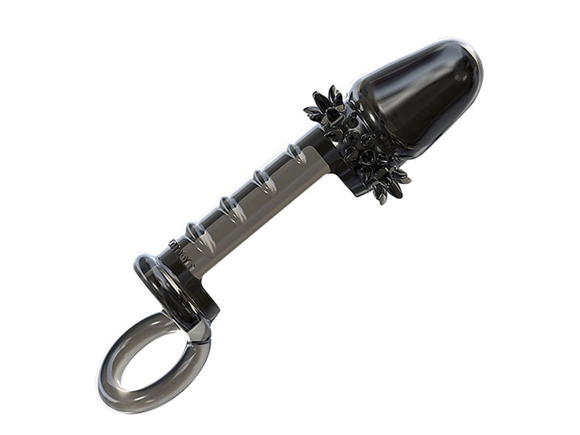 Anillo Extensor De Pene Con Mangas Y Picos Suaves Reutilizable Para Aumento Masculino Juguete Sexual