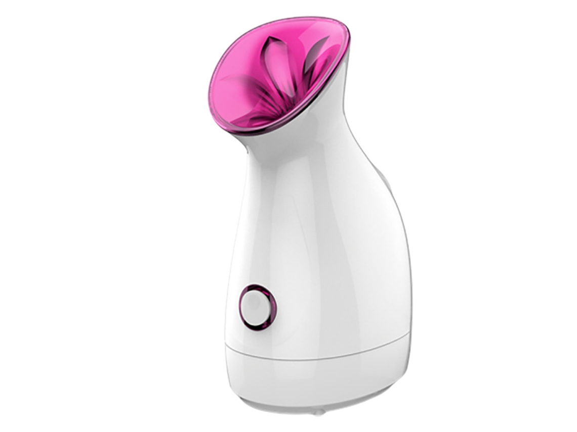 Vaporizador facial Nano Ion - Vaporizador facial Limpieza profunda Desobstrucción de poros Adecuado para mujeres Hombres Hidratación sinusal IKIKSO