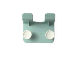 Soporte de pared para secador de pelo, organizador de baño y hogar GOKOCO