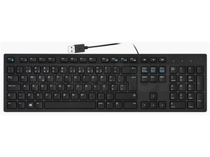Teclado DELL KB216 (Cable USB - Teclado Numérico)