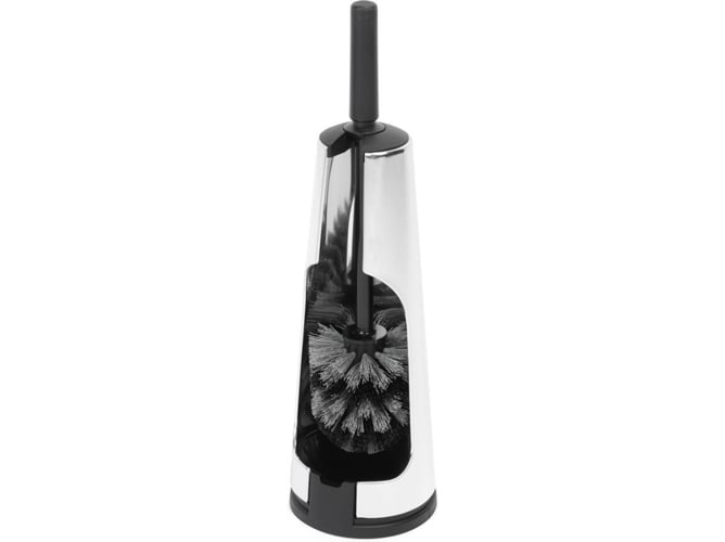 Soporte con Escobilla de WC BRABANTIA 414640 Inox (Brillante - 1,25 kg - 12,5 x 12,5 x 43 cm - Garantía: 10 Años)