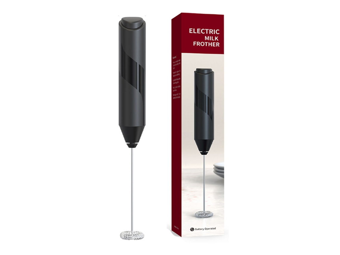 Batidora De Leche Eléctrica Portátil, De Acero Inoxidable, Mini, Para Café, Chocolate Caliente Y Chocolate Negro.