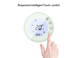 Termostato Inteligente Digital Programable Con Pantalla Táctil Lcd Para El Hogar, La Oficina Y El Hotel.