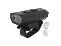 2026-farol Delantero Bicicleta Doble Cabeza 6 Niveles De Luz Recargable Usb Aluminio Led Para Ciclismo Al Aire Libre