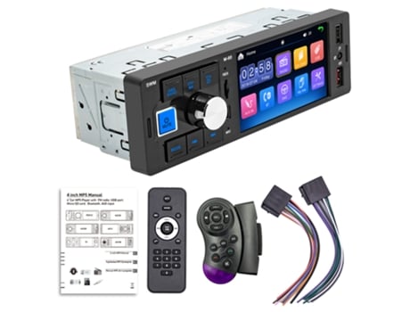 Autorradio Multimedia M-60 Negro Bluetooth-4 OHPA
