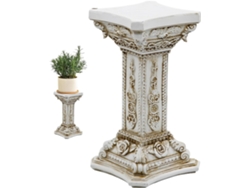 Columna Griega Pilares Y Columnas Romanas Escultura Floral De Resina Sint Tica Para Interiores Cocina Hogar Jard N
