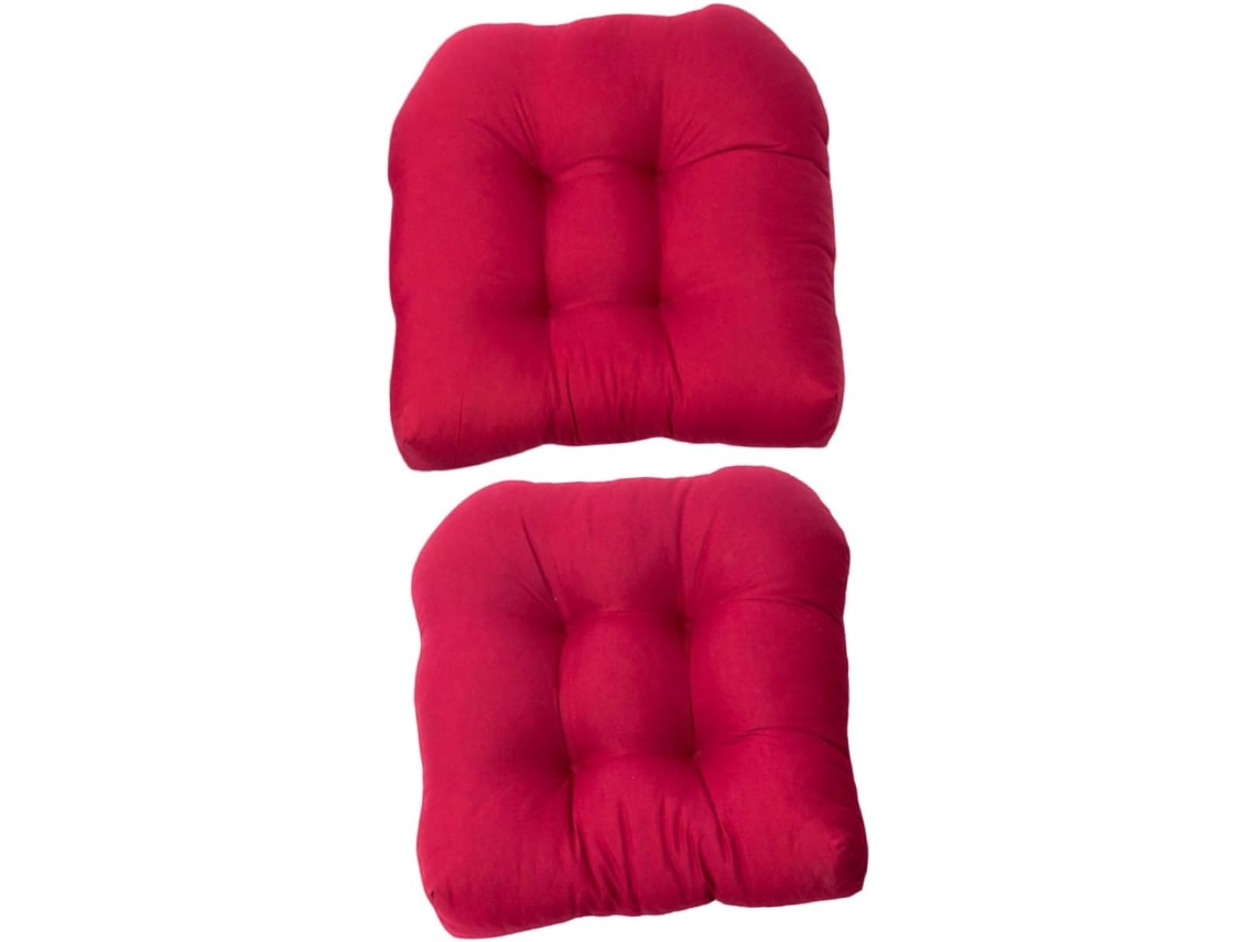 Juego De 2 Cojines Transpirables En Forma De U Para Sillas, Aptos Para Uso Interior Y Exterior, Almohadillas Ergonómicas Para Asientos.