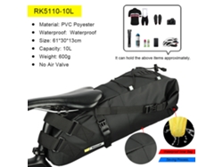 Bolsa Impermeable Para Sillín De Bicicleta Con Gran Capacidad, Accesorio De Bicicleta De Liberación Rápida.