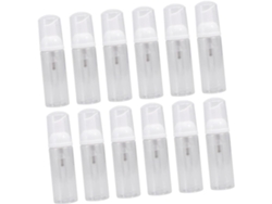 12 Pièces Bouteilles Distributeur Rechargeables Transparentes Pet Para Shampoing Y Lotion Réutil...