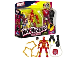 Mixmashers Iron Spider Deluxe - Figura personalizable de 5 pulgadas para mezclar y combinar con accesorios, Marvel, a partir de 4 años