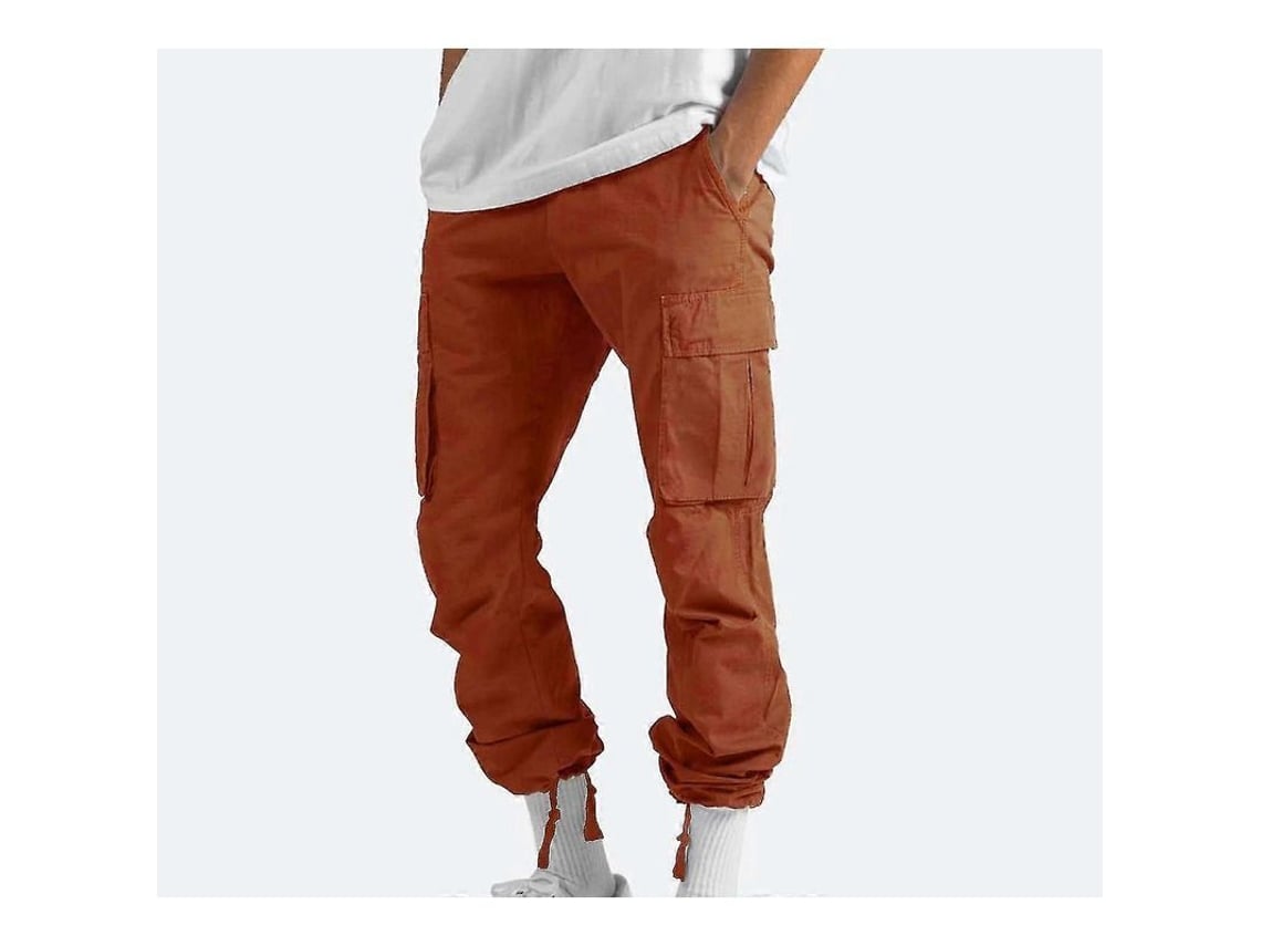 2026-pantalones Cargo Casual Para Hombre Con Multiples Bolsillos De Tela Elastica Para Actividades Al Aire Libre Y Fitness