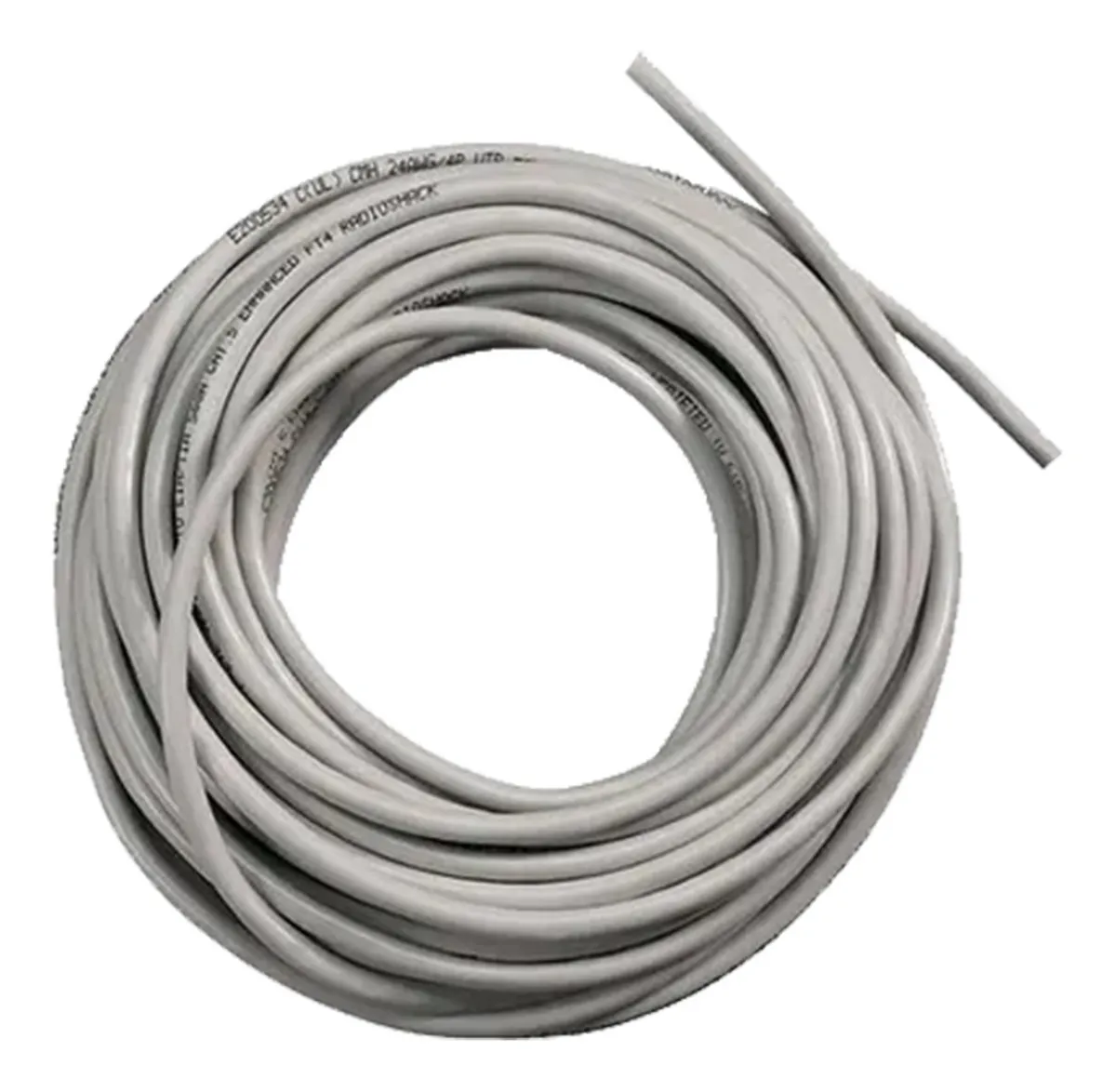 Cable Utp Categoría 5e Gris 50 Metros Interior