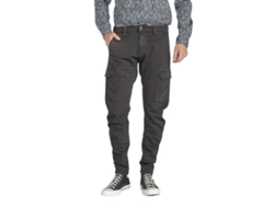 Pantalones para Hombre LE TEMPS DES CERISES (30 - Negro)
