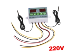 Controlador De Temperatura Digital Inteligente Zfx-st3012 De 220 V/1500 W Con Doble Pantalla Para Invernaderos Y Piscicultura.