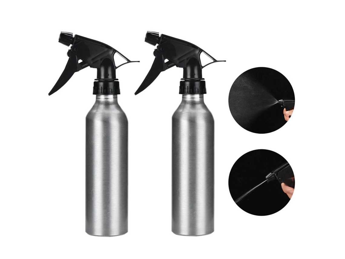 Botellas de spray de aluminio para humectar